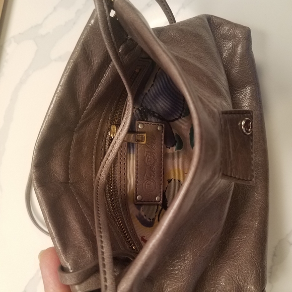 Tre Vero Italian Leather Bag Color Brown - Picture 14 of 14